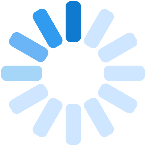 Blue Colour Loading